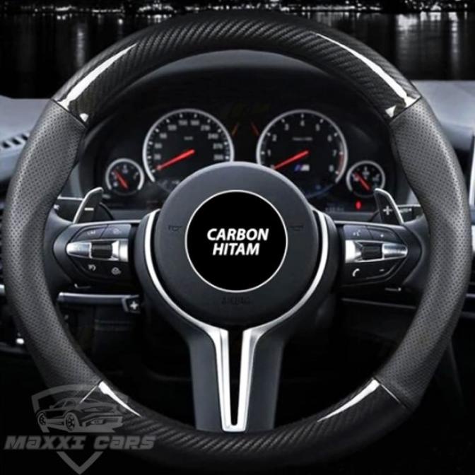 Cover Stir Mobil Carbon / Sarung Stir Carbon Mobil Honda HR-V HRV