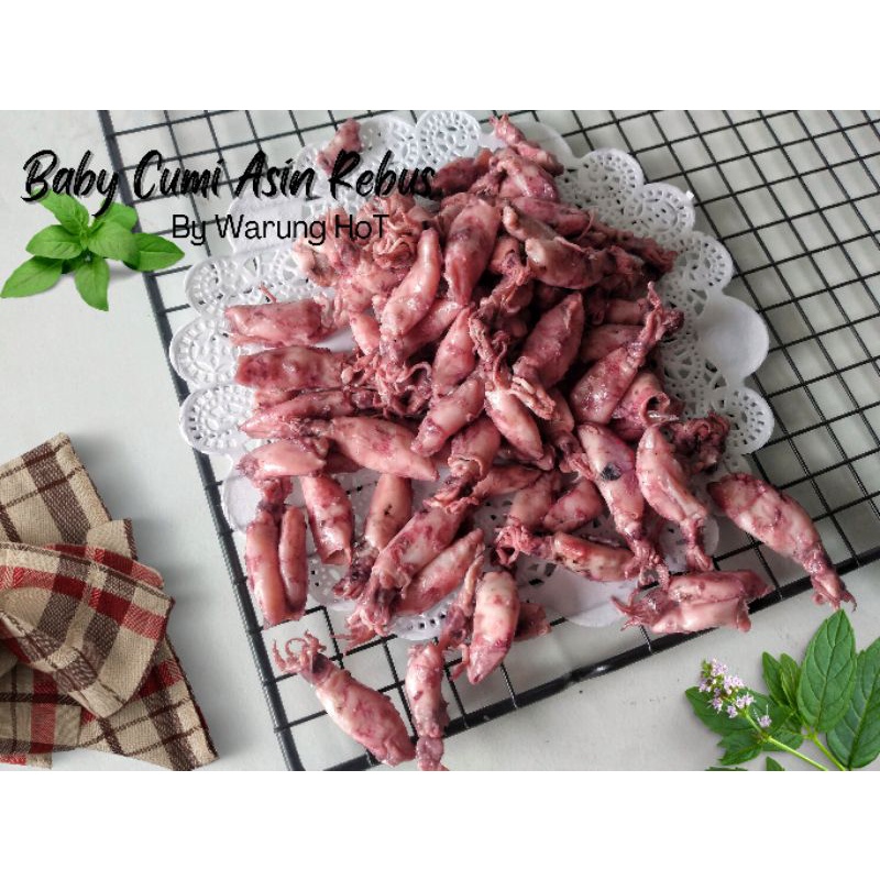 

CUMI ASIN BABY HOMEMADE REBUS garansi tidak keras/alot 250gr