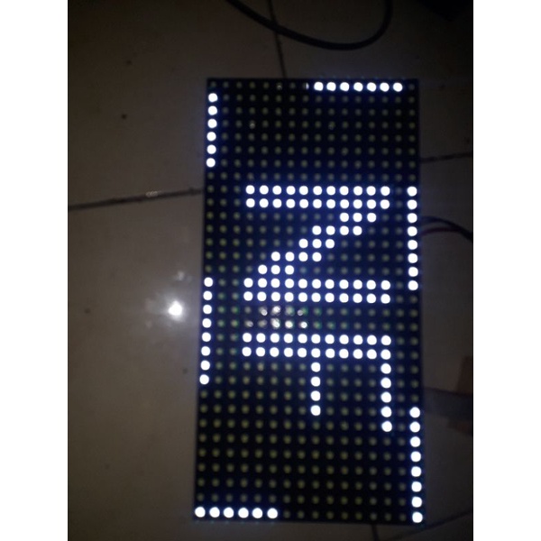 modul smd p10 putih running text