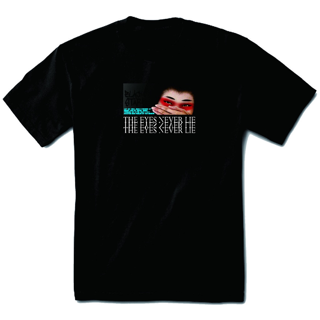 jakcloth/ KAOS DISTRO / KAOS BLACKSTAR / T-SHIRT BLACKSTAR / TS GEISHA 6720