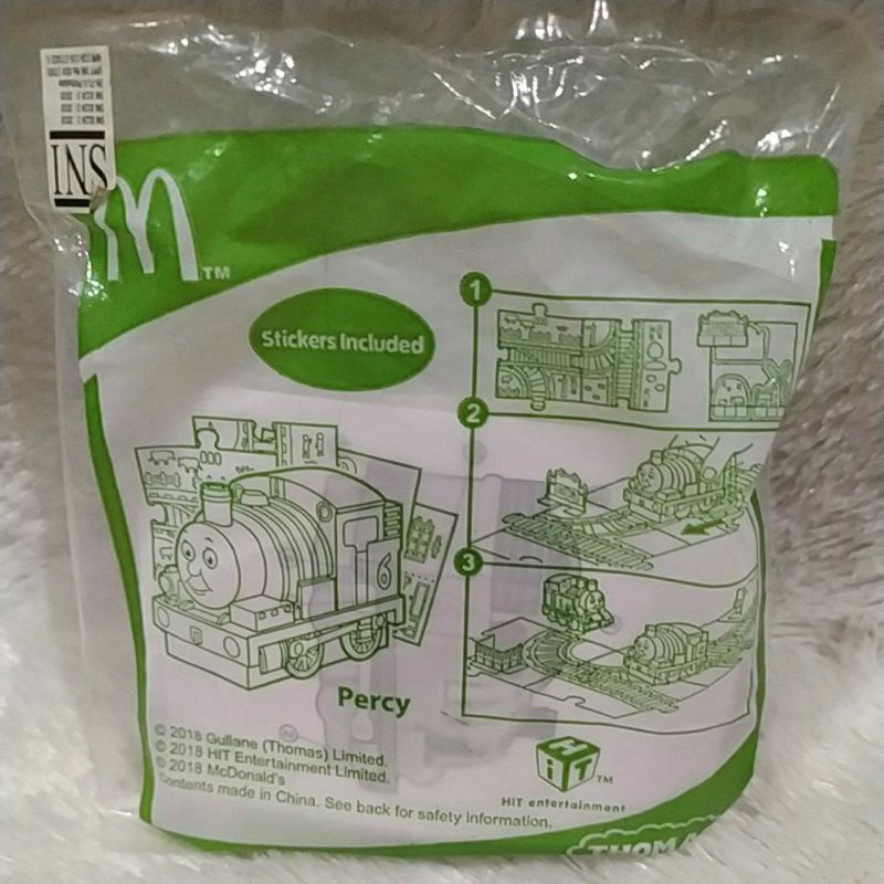 mcd 1030 Mainan Happy meal Thomas & friends 2018 mcd percy