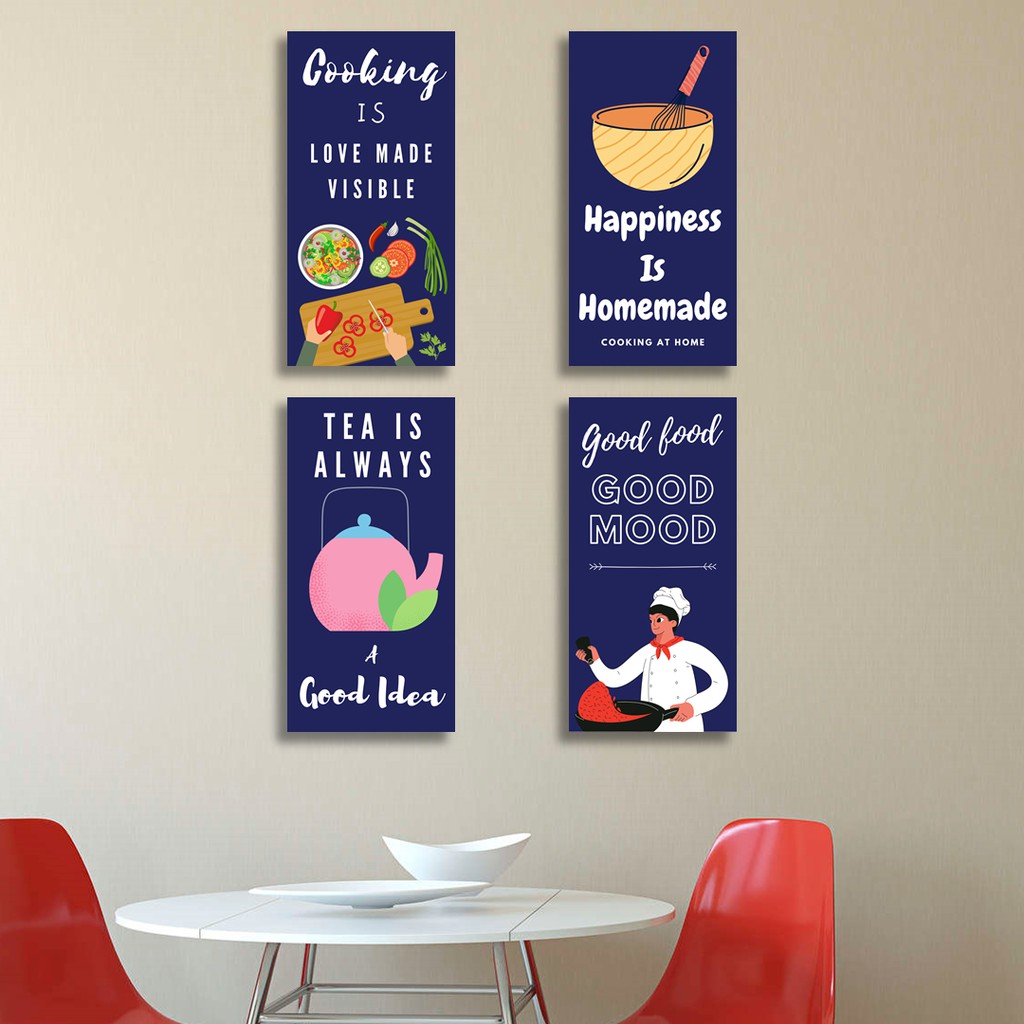 HIASAN DINDING DEKORASI DAPUR RUANG MAKAN