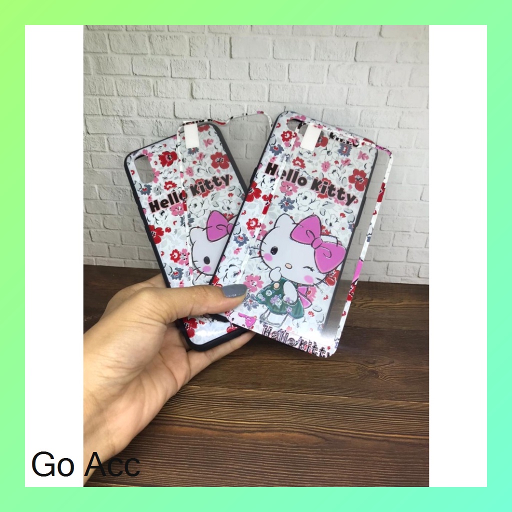 Softcase Tempered Glass karakter Oppo A31 2020,A33,A53,A37 Neo 9,A3s,C1,A5/A9,A5s,A7,A12,A11k,Realme 2 Pro,/U1/U2,7i,C17,C12,C15,Samsung J2 Prime,Vivo Y11 Y12 Y15 Y17,Y20 Y20s Y12s,Y30 Y30i Y50, Y91 Y91C Y93 Y95 Xiaomi Redmi 3s,5A,8A 9A 9i 9C HCTG 13