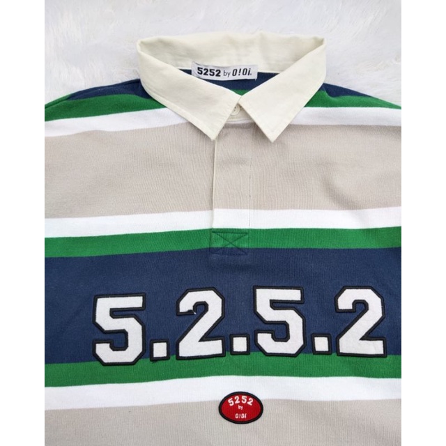 5252 by oioi Polo Shirt Rugby Brand 100% Original
