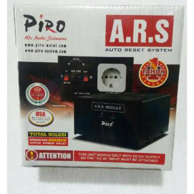 Auto Reset System Piro ARS Piro