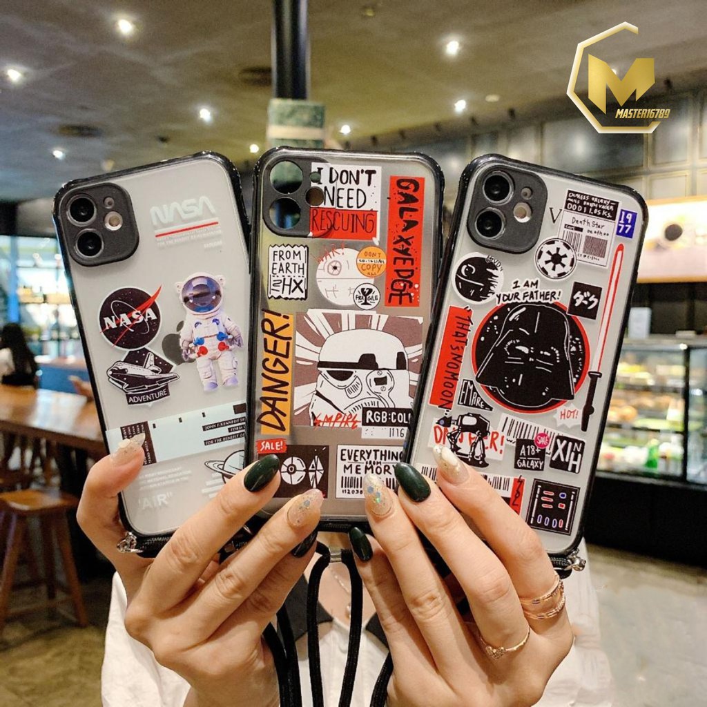 SS183 CASE SLINGCASE TALI LANYARD OPPO A9 A5 2020 A31 A8 A52 A92 A53 A33 RENO 4 4F A15 A1K MA1171