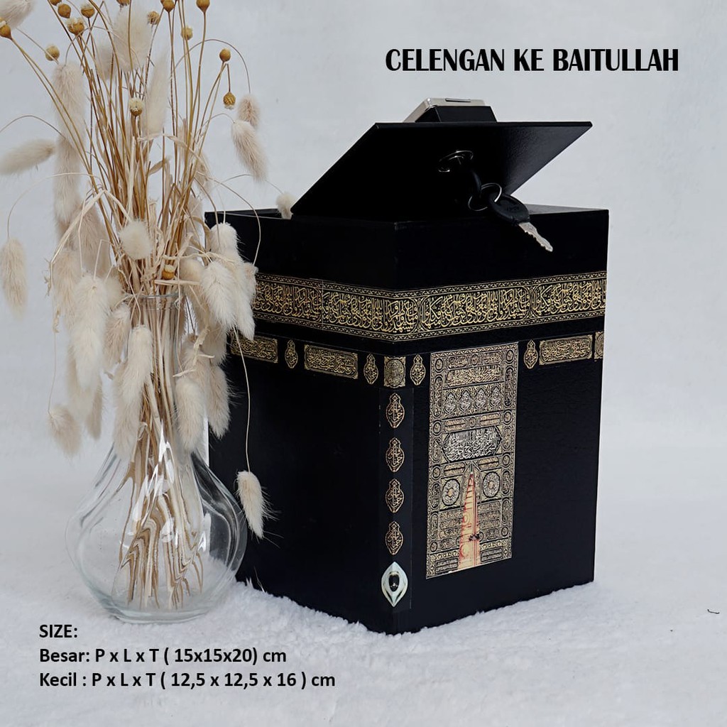 Tabungan Atau Celengan Miniatur Design Kakbah Mekah/Harga Grosir/Best Seller/Premium