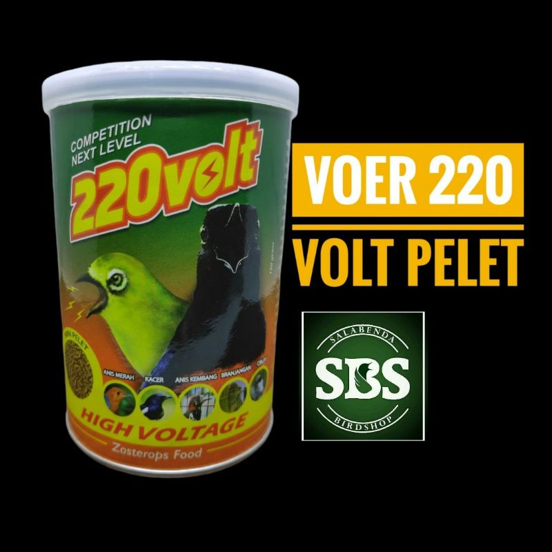 MAKANAN PENAMBAH STAMINA DAN POWER BURUNG PLECI  VOER  220 VOLT PELET MINI