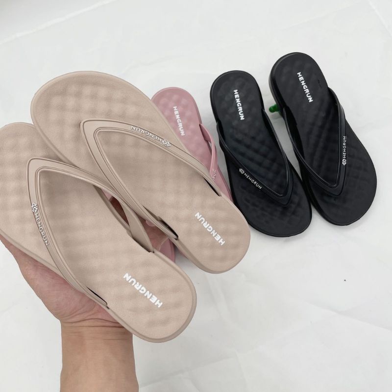 Sandal Wanita Hangrun/Sandal Jepit Karet Wanita/Sandal Jepit Wanita Ringan