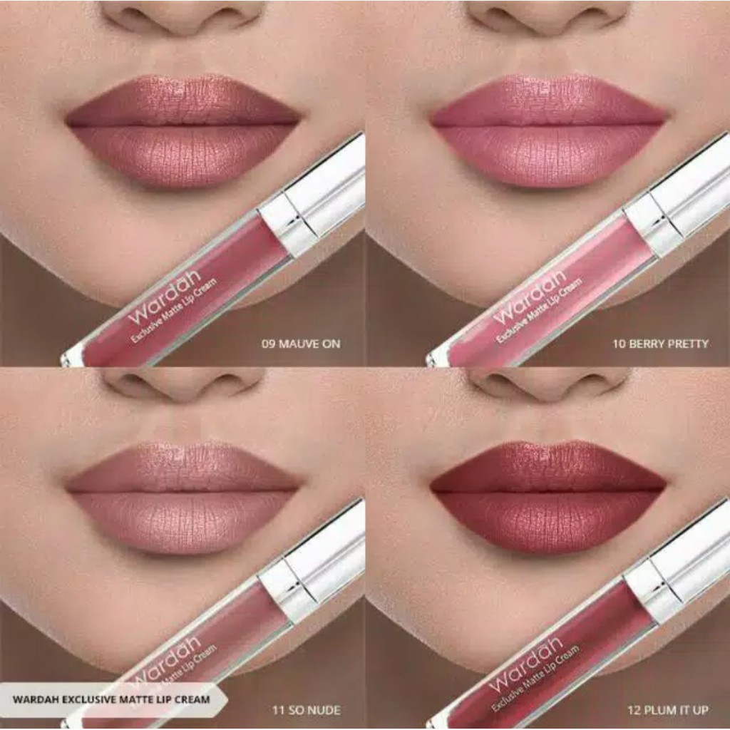 ❣️Rakkistore99❣️Wardah Exclusive Matte Lip Cream (100% Original)