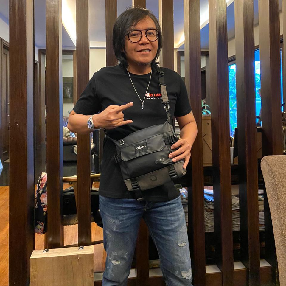 PROMO ONIXERS DOHA SLINGBAG TAS SELEMPANG PRIA WATERPROOF