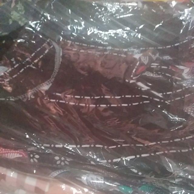 Batik Couple Keluarga Sania Ruffle Ori Ndoro Jowi Dnt Motif Seno Putih