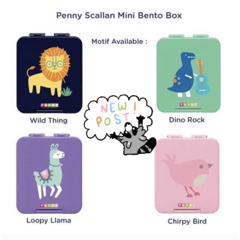 Penny Scallan Bento Box Mini ORI TERMURAH