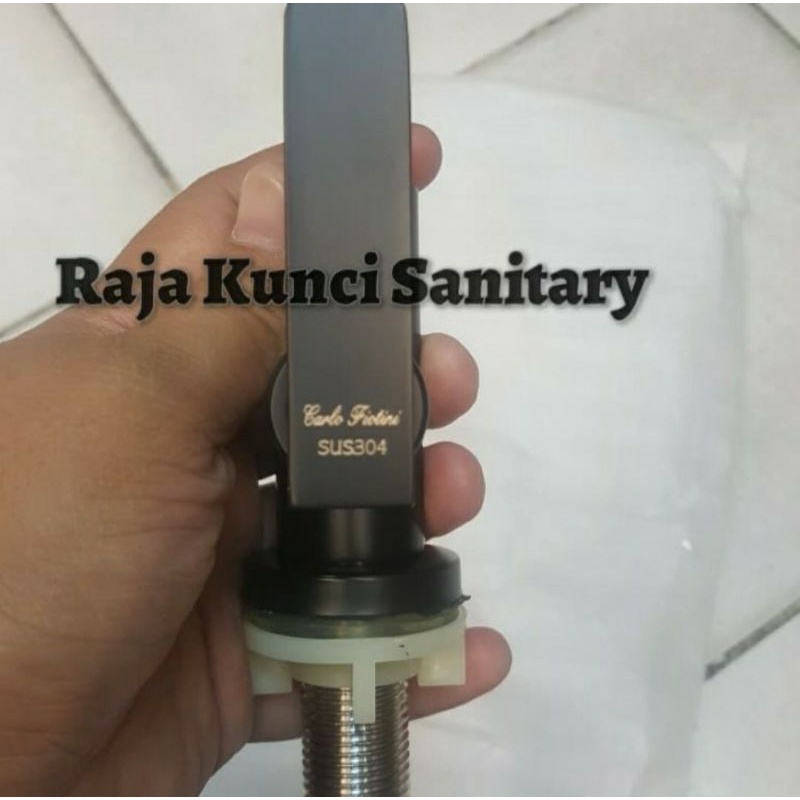 Kran Cuci Piring Meja Hitam/Black Stainless SUS 304/Kran Bak Cuci Piring Hitam