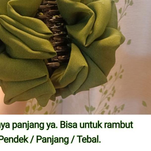 ← Jepit cepol hijab Turki Super jumbo XXL cepolan hijab cepol mawar Scrunchie Jumbo ○