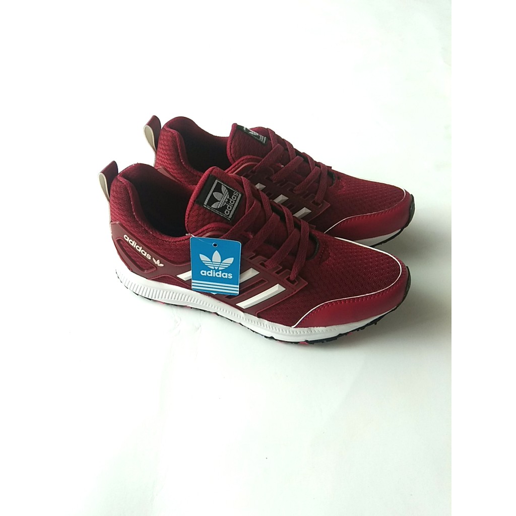 Sepatu Pria Sepatu Adidas7 N270 Sepatu Sneakers Sepatu Casual Warna Maroon