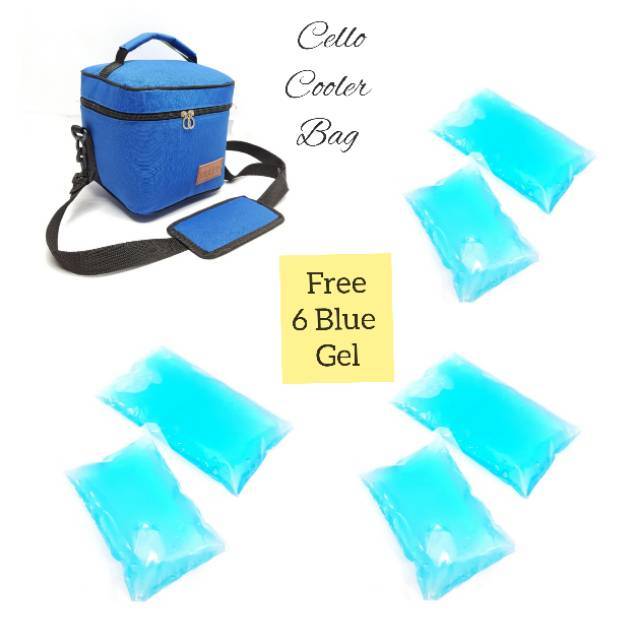 Tas Asi Murah Cooler Bag Murah Cello Free 6 Ice Gel CELLO LSNC02