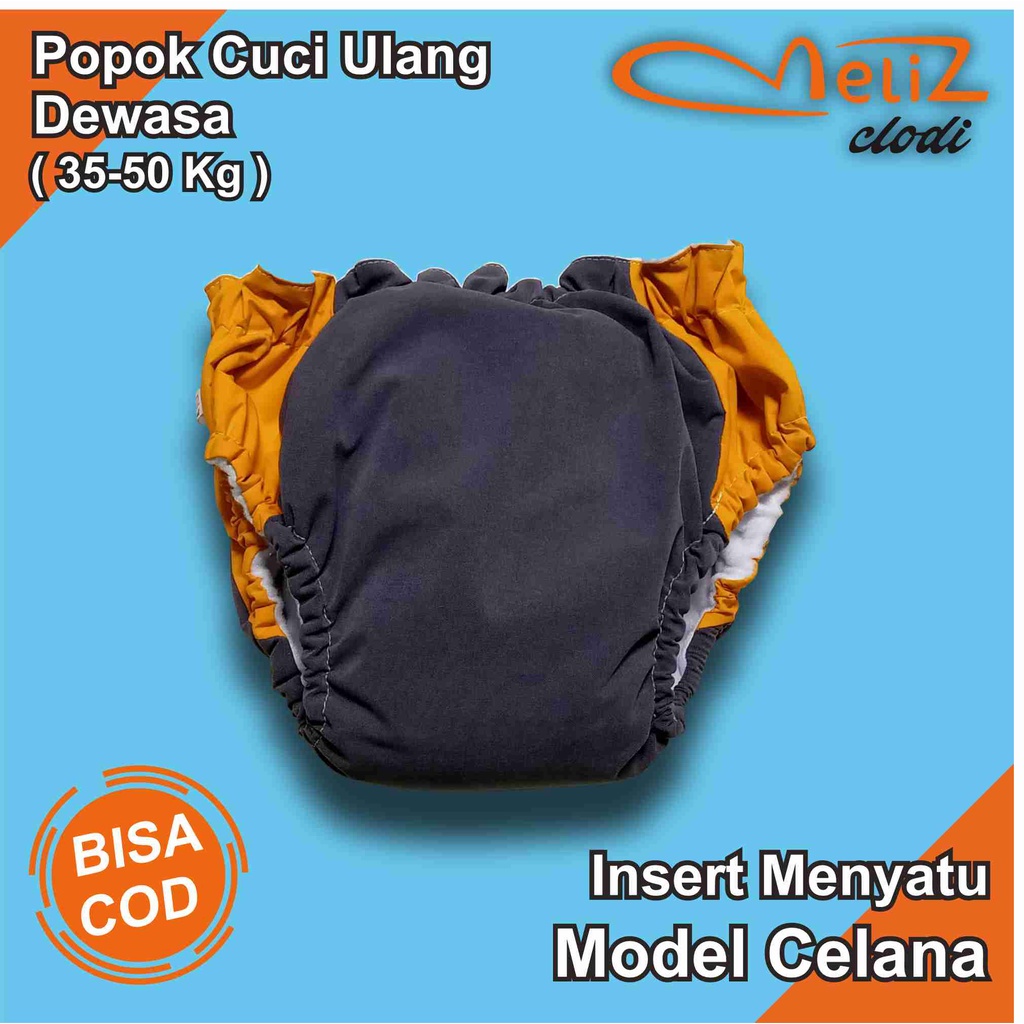 Popok Dewasa, Clodi Dewasa, Popok Cuci Ulang, Cloudi, Popok Kain