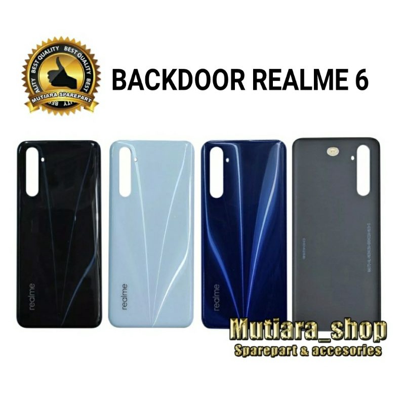 BACKDOOR / BACK COVER / CASING TUTUP BELAKANG REALME 6