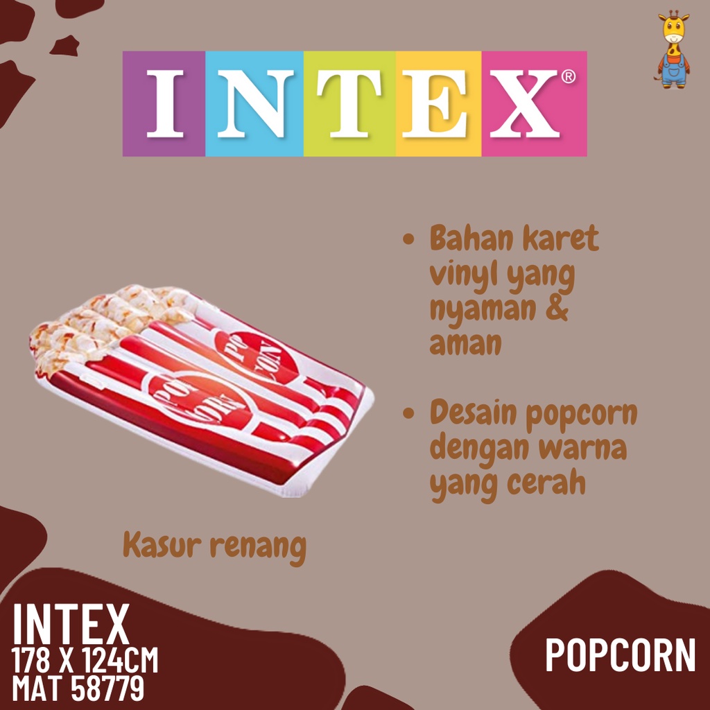 Intex 58779 Popcorn Mat 178x124cm