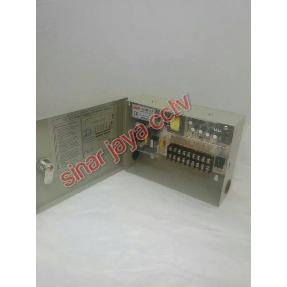 POWER SUPPLY BOX 20A 12V (KHUSUS CCTV)