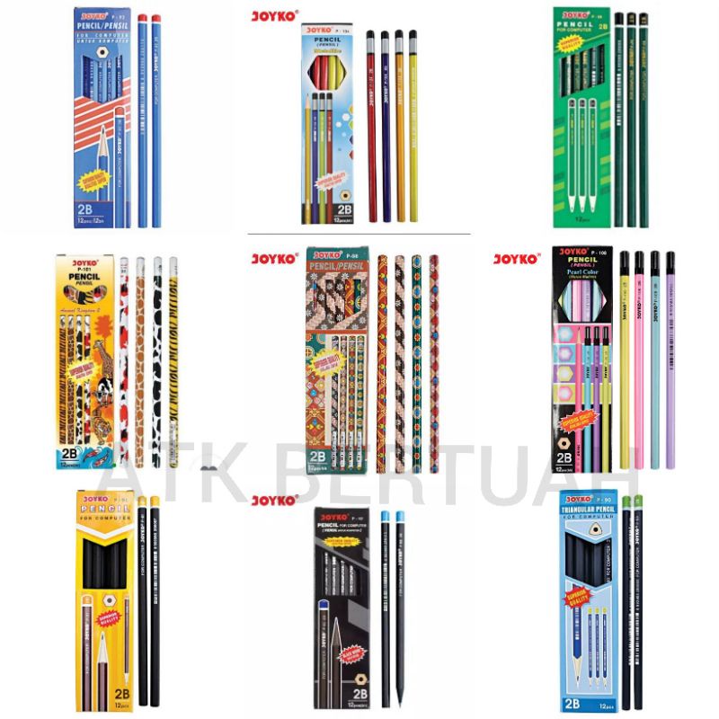 

GROSIR SELUSIN PENSIL KAYU 2B