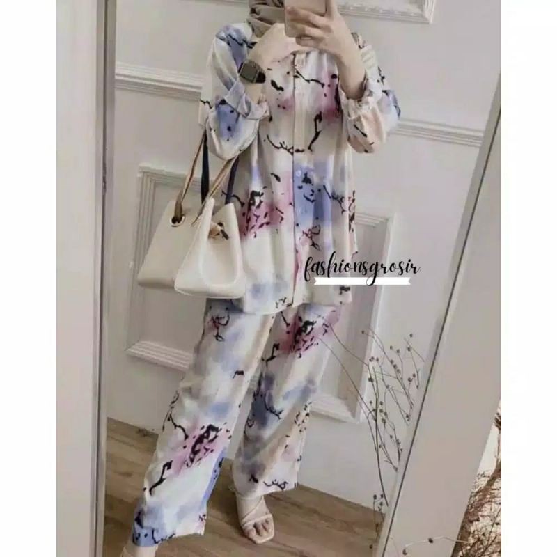 

one set tie die kekinian