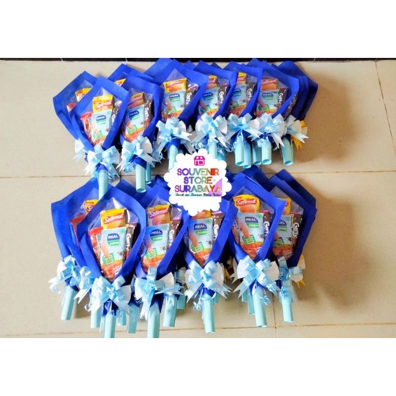 Bucket Snack Murah/ Bucket murah / Snack Ultah anak/ Bouquet Surabaya/Bingkisan Ultah /Snack Bouquet