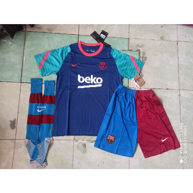 Jersey TERBARU Barca Barselona Training BEKO 2021/2022 Grade ori impor