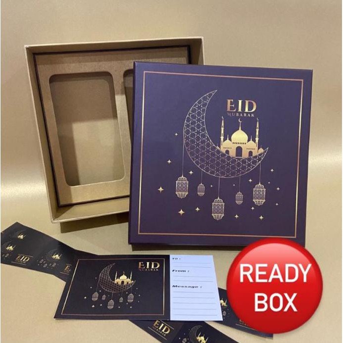 

Box Parcel lebaran/Box kue kering/Box Idul Fitri/Gift Box (LB20x20x8)