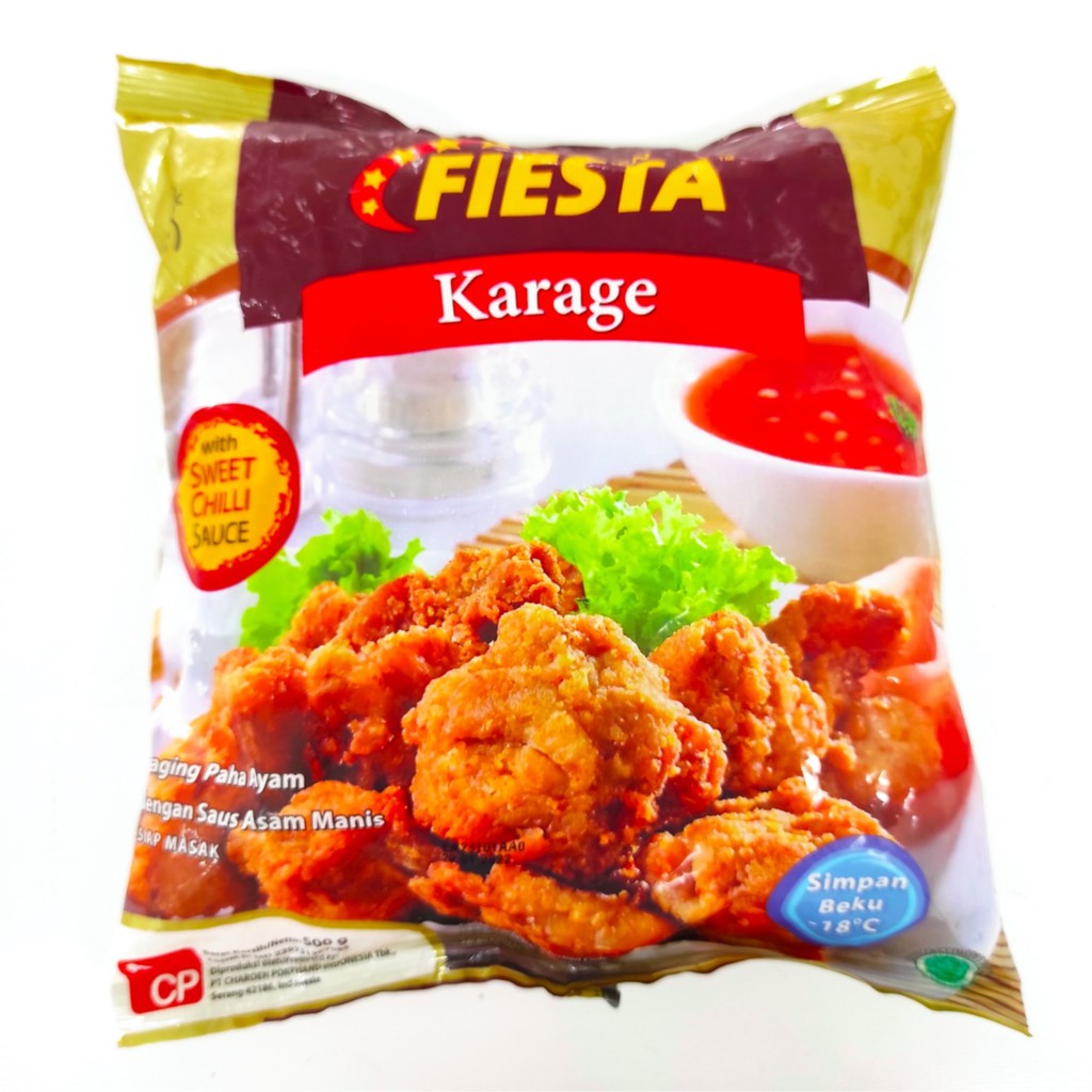 

GOLDEN FIESTA KARAGE WITH SWEET CHILI SAUCE 500 GR