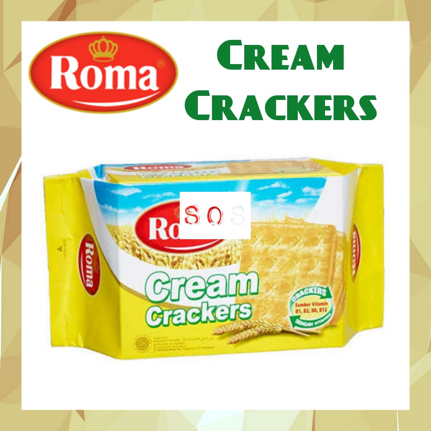 

《OS3》 Cream Crackers Roma 107 kue malkist