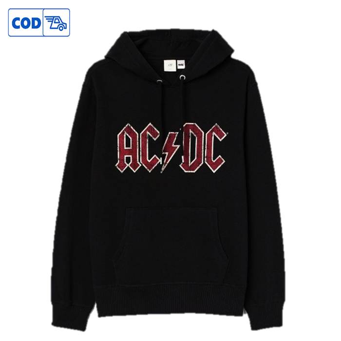 Hoodie H&M ACDC Black original
