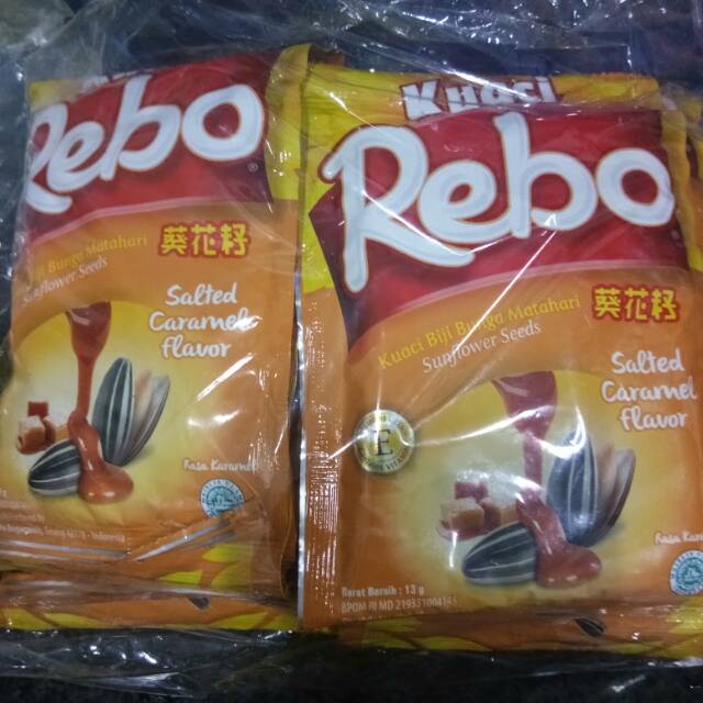 

Kuaci Rebo Salted Caramel 10 x 13 Gram