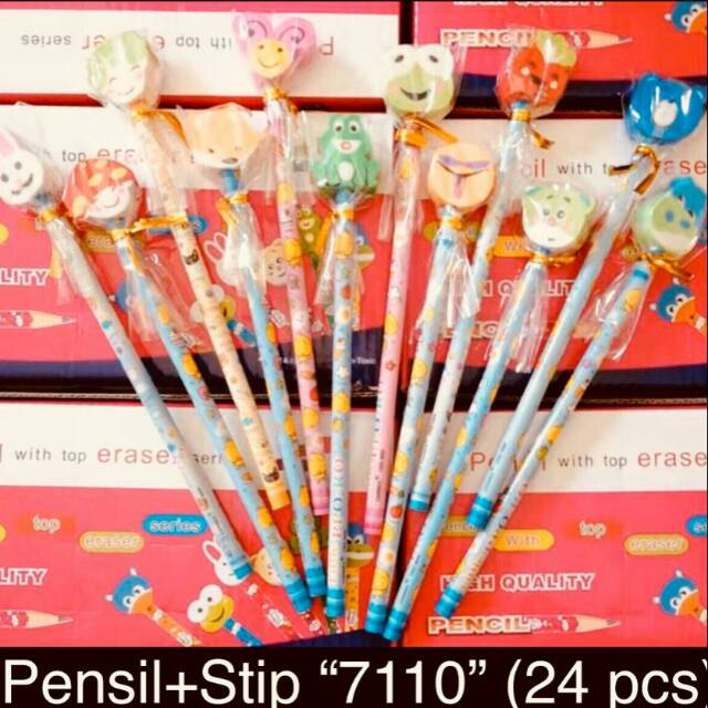 

Pensil + Step Fancy / Step Lucu / Pensil / Eraser Karakter
