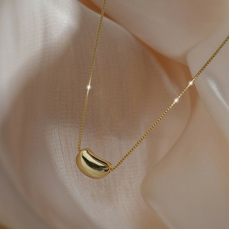 kalung italy clavi chain titanium anti karat&amp;alergi gold colour