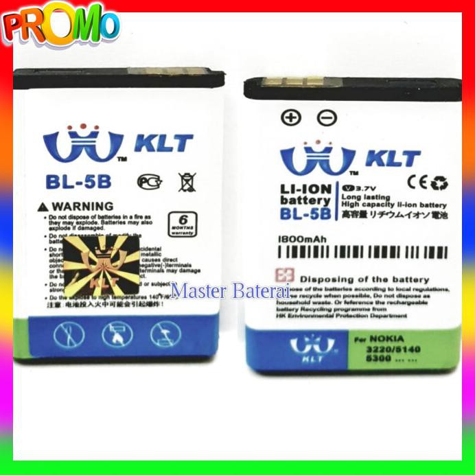 Acc Hp Baterai Nokia Bl 5B Double Power High Quality