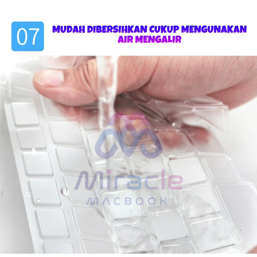 KEYBOARD PROTECTOR COVER BAHAN SILICONE MACBOOK NEW AIR PRO 13 14 15 16 M1 2020 2021