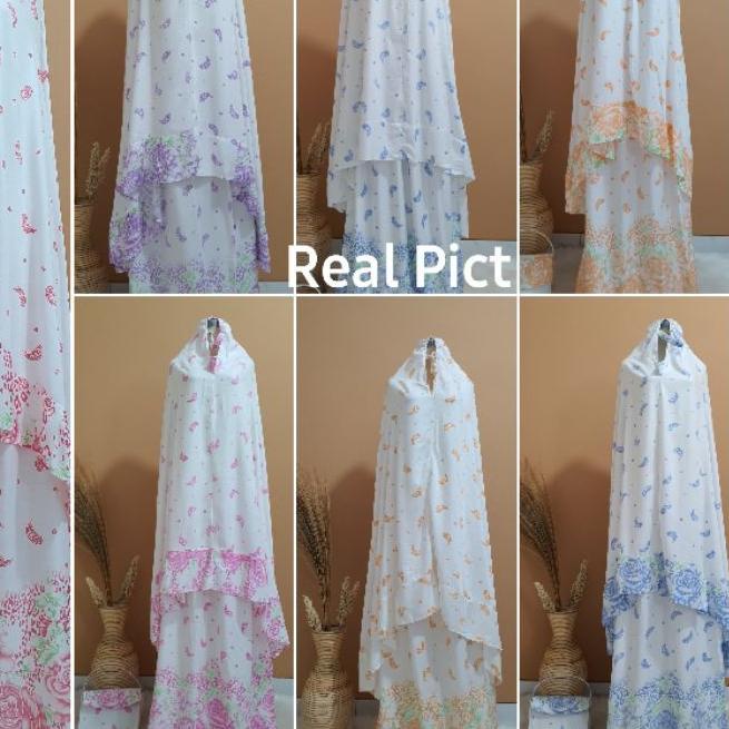 ♗ MUKENA KATUN RAYON REMPEL ORIGINAL MUKENA CAMPUR CAMPUR ☜
