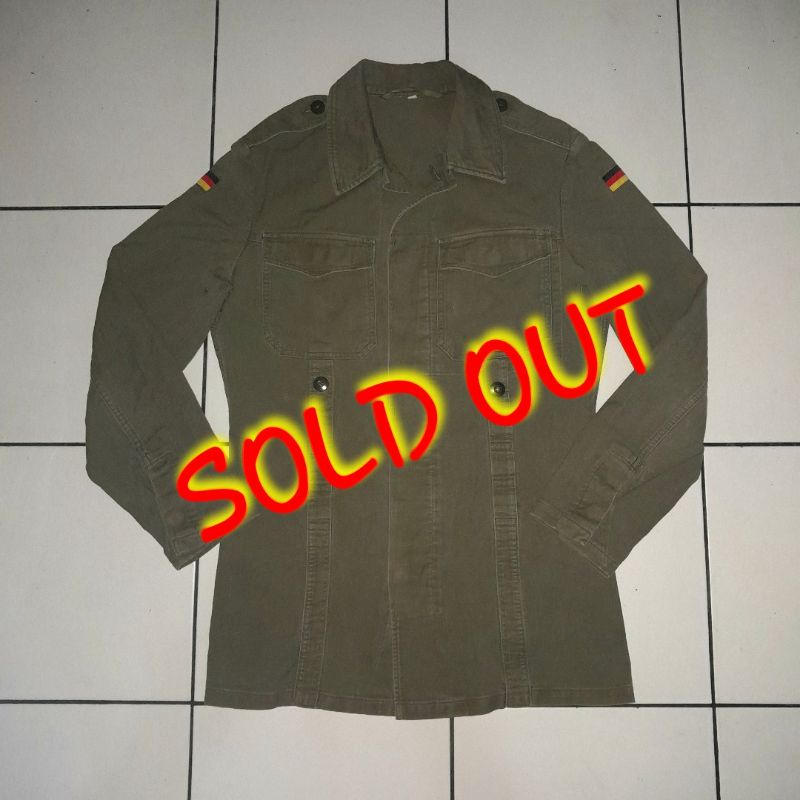 BDU Kemeja Moleskin German Second Original