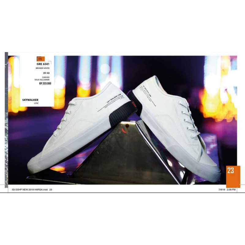 Sepatu Gshop- sky walker low white