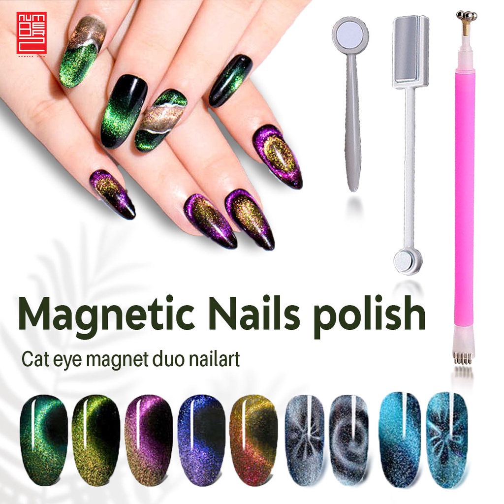 Magnetic nails art stick 3D effect cat eye polish tools uv gel manicure