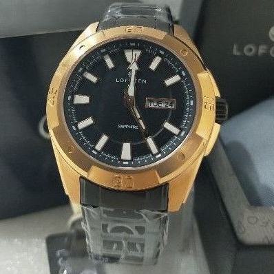 LOFOTEN F-6505M Jam Tangan Pria Stainless Steels Garansi resmi 1 tahun / F 6505 M
