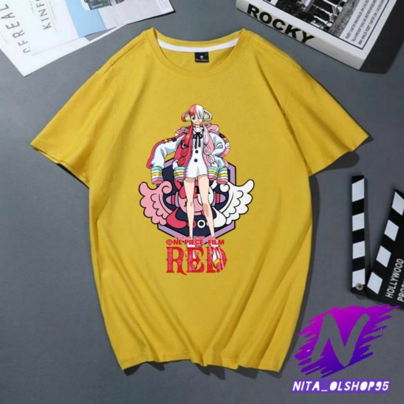 kaos anak one piece film red uta