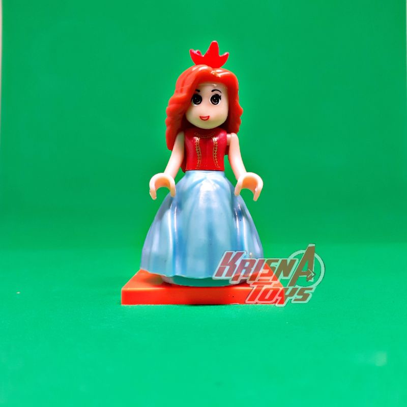 MAINAN BALOK SUSUN/BRICKS MINI FIGURE BONEKA PRINCES LUCU