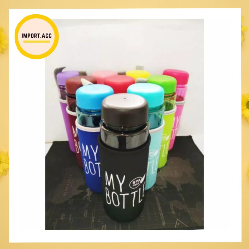 My Bottle Bening Warna Full Pouch Busa Warna 500ml My Bottle Free Pouch