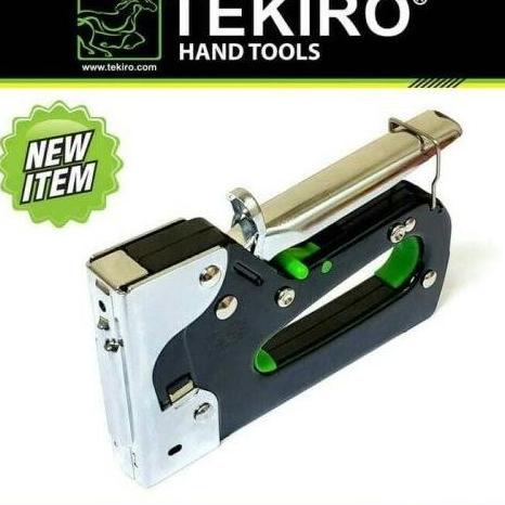 

(BISA COD) TEKIRO STEPLES TEMBAK 6 - 14 mm STAPLE GUN TACKER 3 IN1 STEPLES JOK BERGARANSI Kode 1186