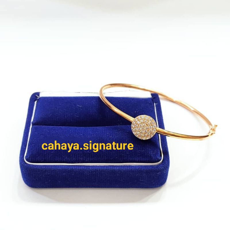 GELANG BANGLE DEWASA PERAK 925 IMPORT