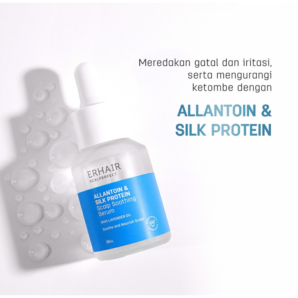 erha21 ERHAIR Scalperfect Allantoin &amp; Silk Protein Scalp Soothing Serum 30ml