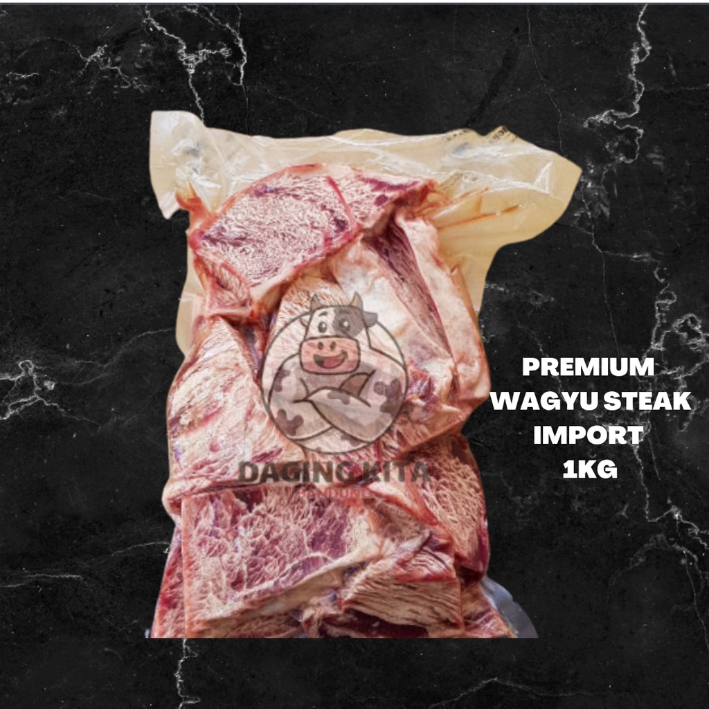 

PREMIUM WAGYU STEAK IMPORT 1KG